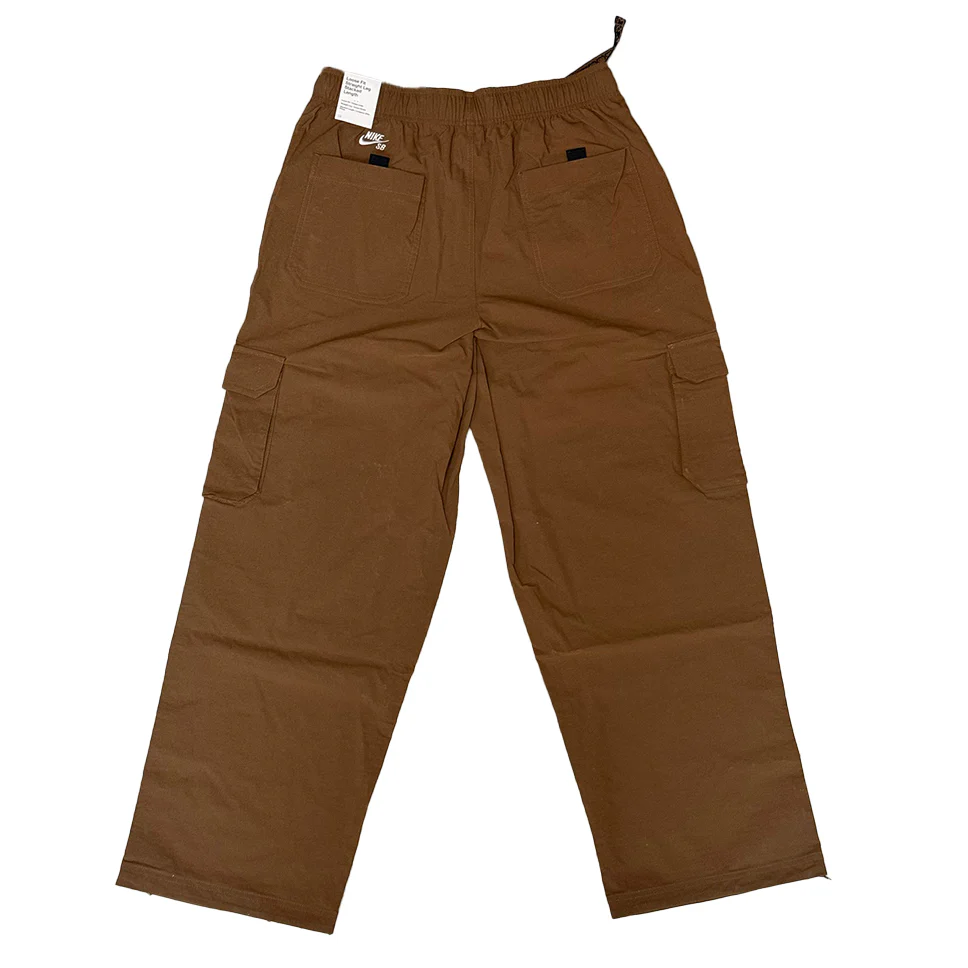 Nike SB Elastic Waist Kearny Cargo Skate Mosswood Brown Pants - Image 2
