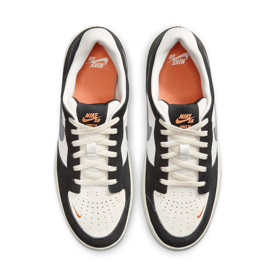 Nike SB Force 58 Black Cool Grey Shoes - Image 4