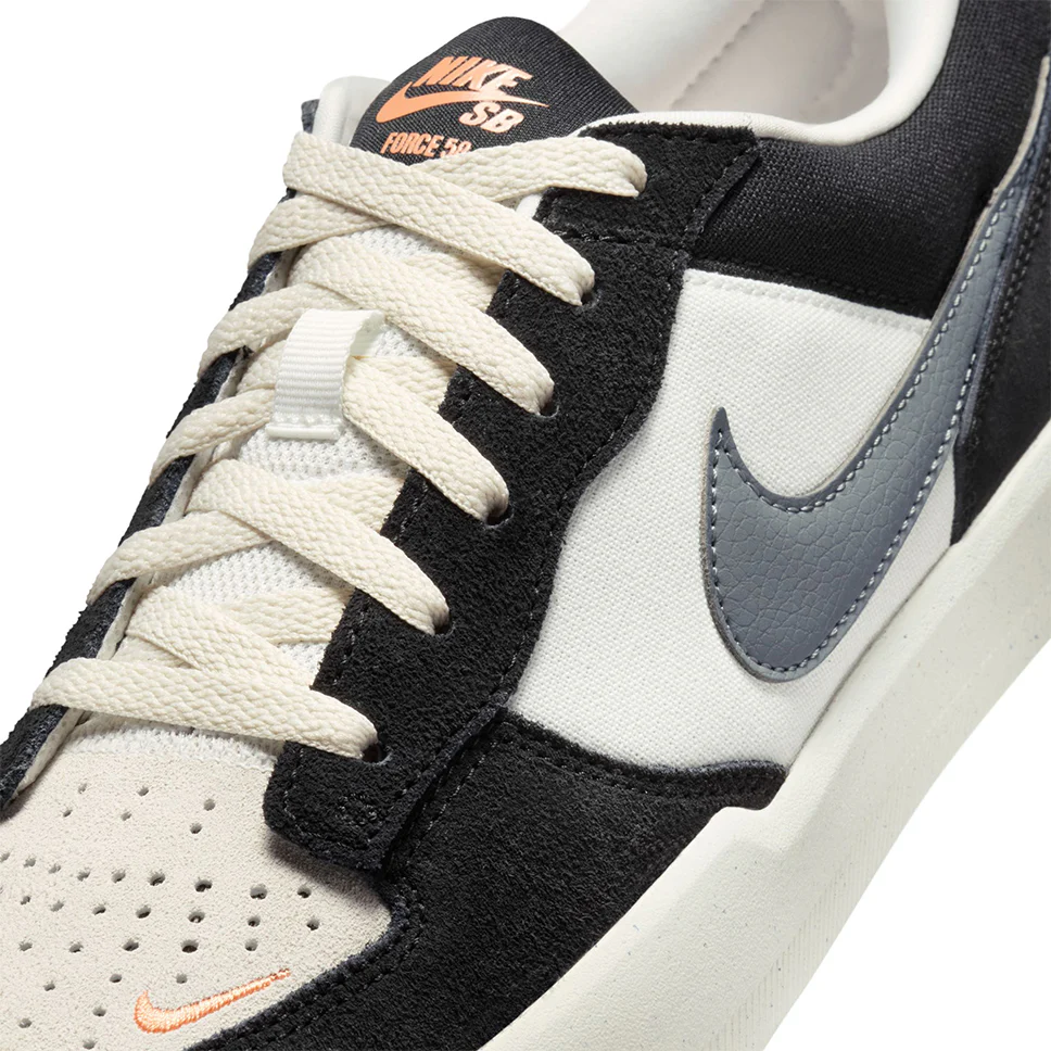Nike SB Force 58 Black Cool Grey Shoes - Image 6
