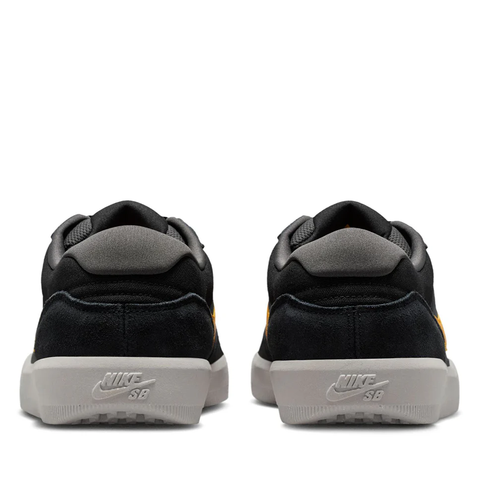 Nike SB Force 58 Black University Gold Shoes - Image 2