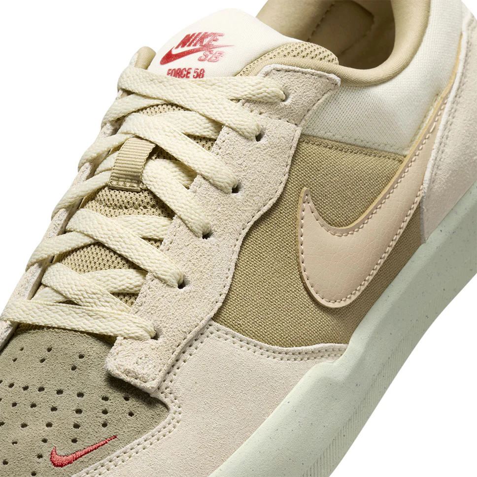 Nike SB Force 58 Coconut Milk Shoes - Image 5