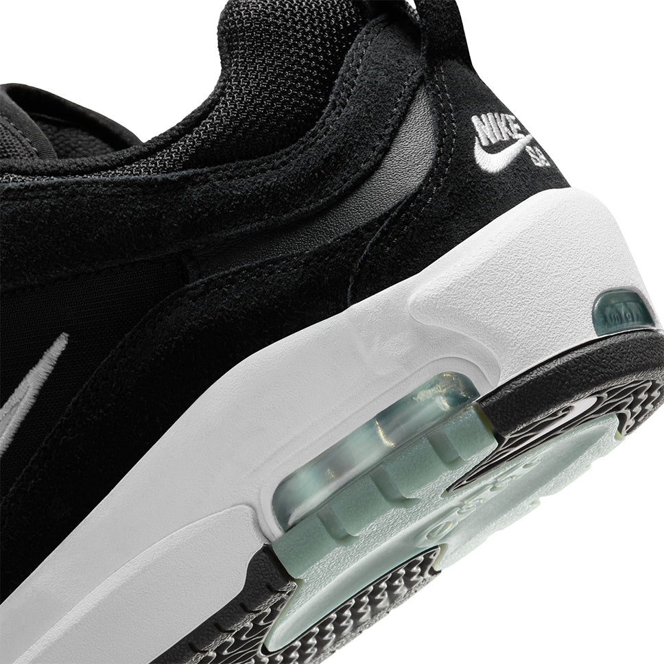 Nike SB Ishod Air Max Black White Shoes - Image 6