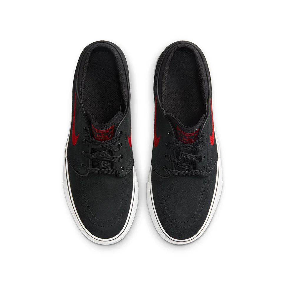 Nike SB Janoski GS Kids Black Red Shoes - Image 3