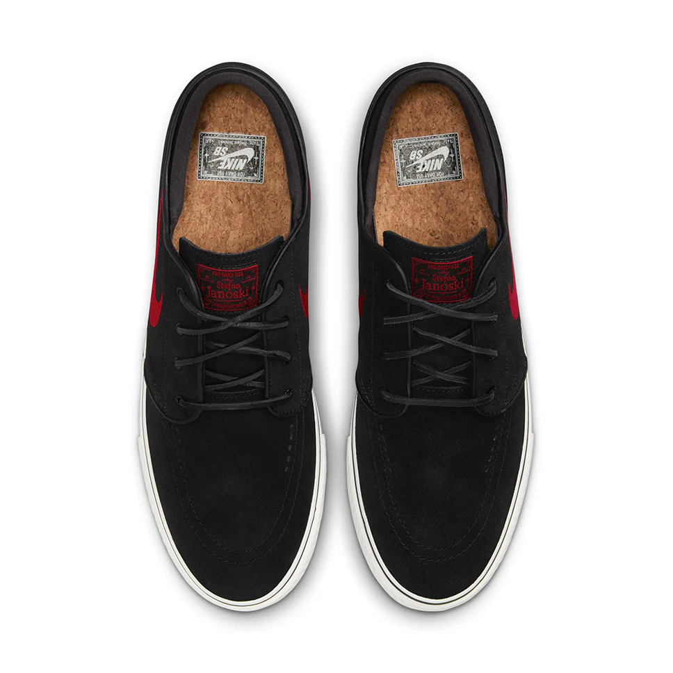 Nike SB Janoski OG+ Black University Red Shoes - Image 3
