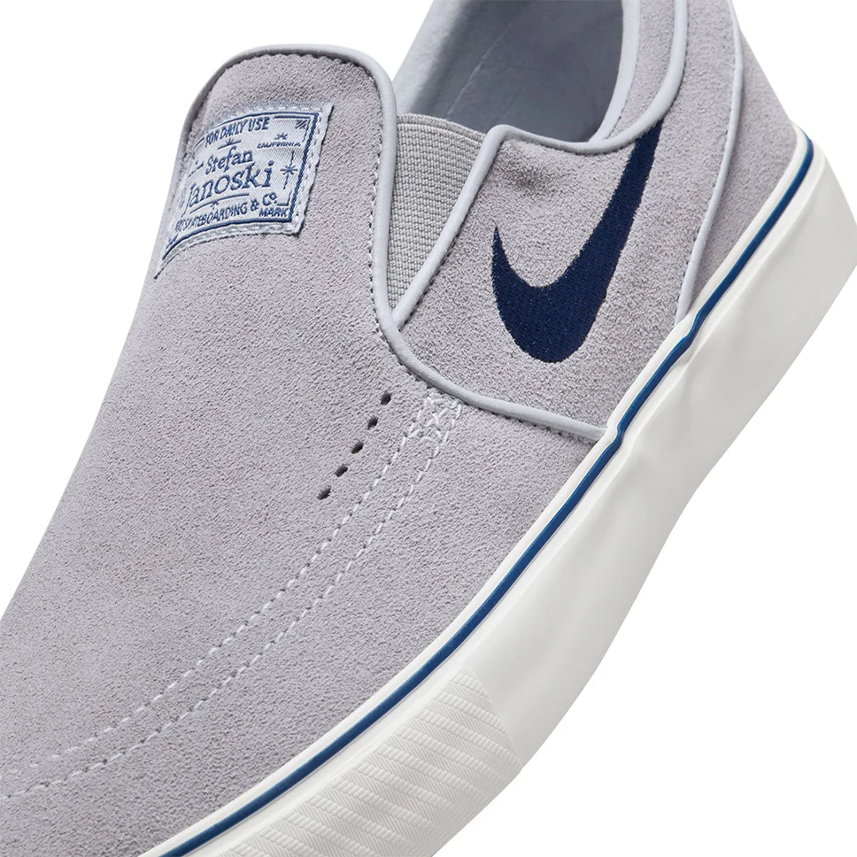 Nike SB Janoski Slip+ Wolf Grey Shoes - Image 5