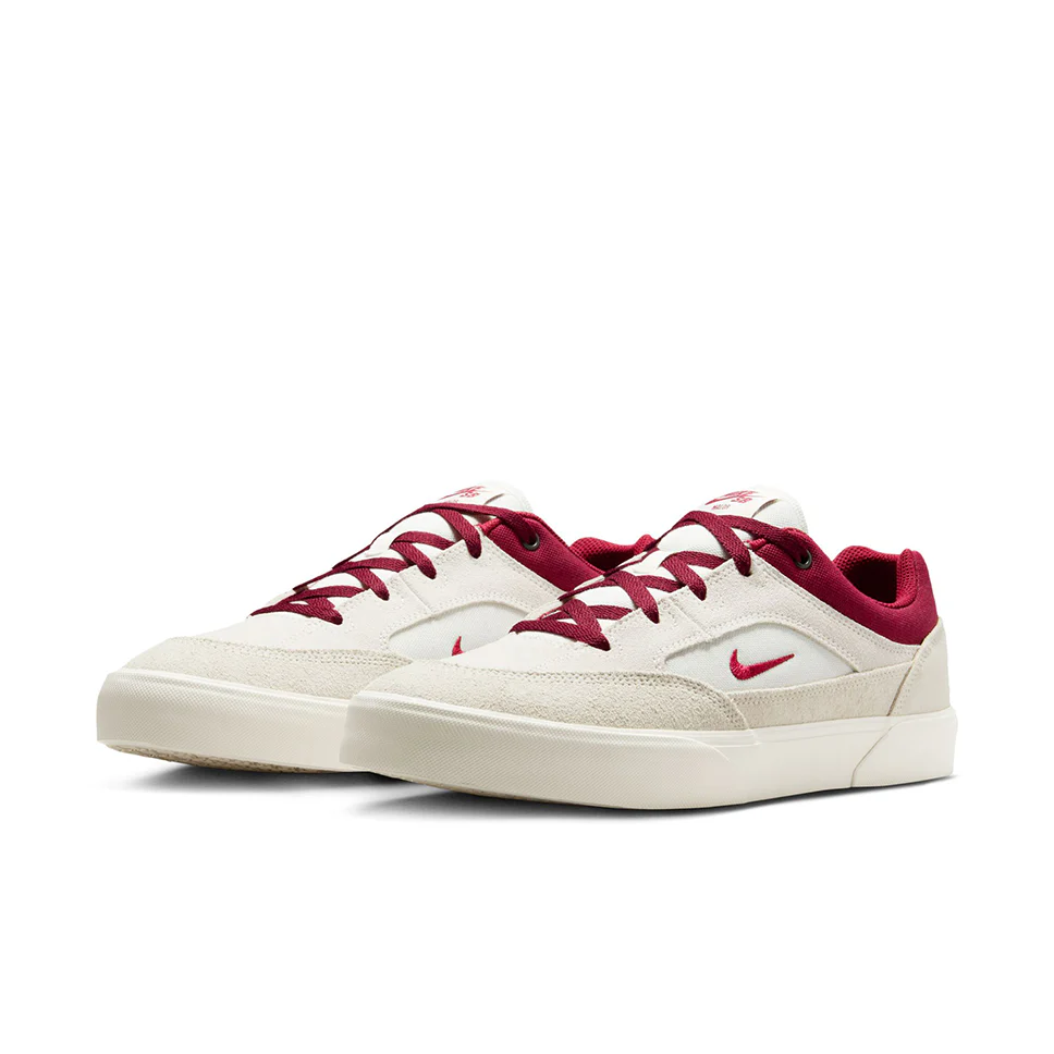 Nike SB Malor Summit White Team Red Shoes - Image 3