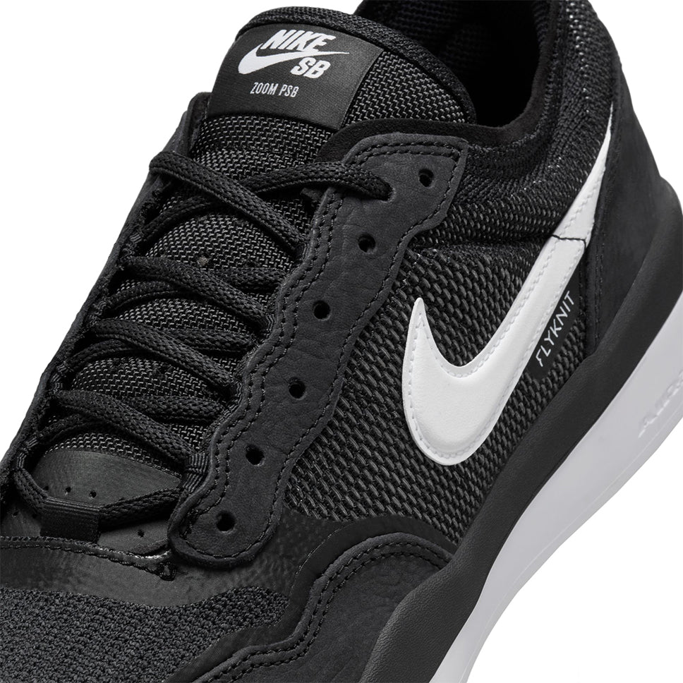 Nike SB PS8 Black White Shoes - Image 5