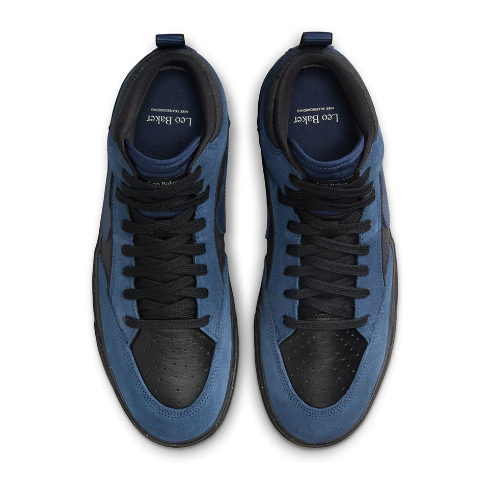 Nike SB React Leo Navy Black Shoes - Image 3