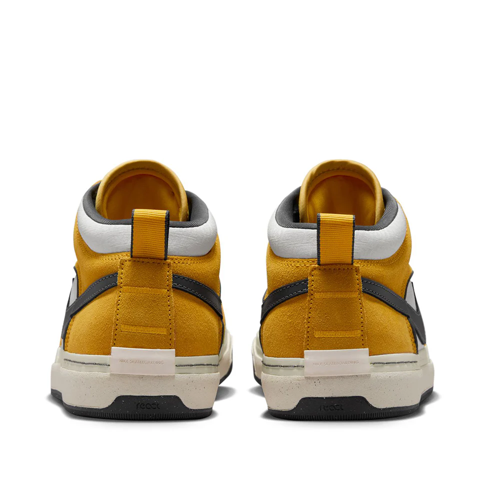Nike SB React Leo University Gold Shoes - Image 2