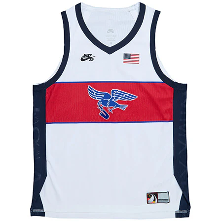 Nike SB Team USA Dri-Fit ADV Sleeveless Skate Jersey