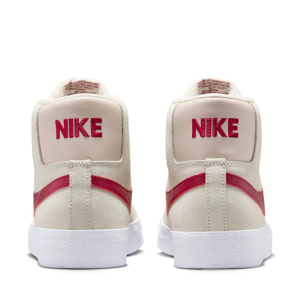 Nike SB Zoom Blazer Mid Pale Ivory Shoes - Image 4