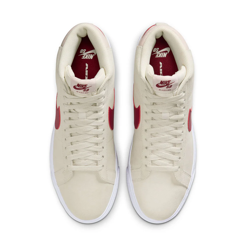 Nike SB Zoom Blazer Mid Pale Ivory Shoes - Image 5
