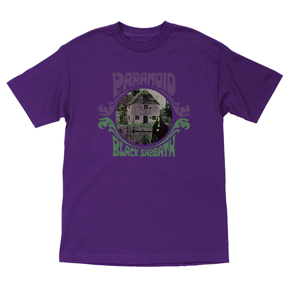 OJ 3 Black Sabbath Paranoid Witch T Shirt
