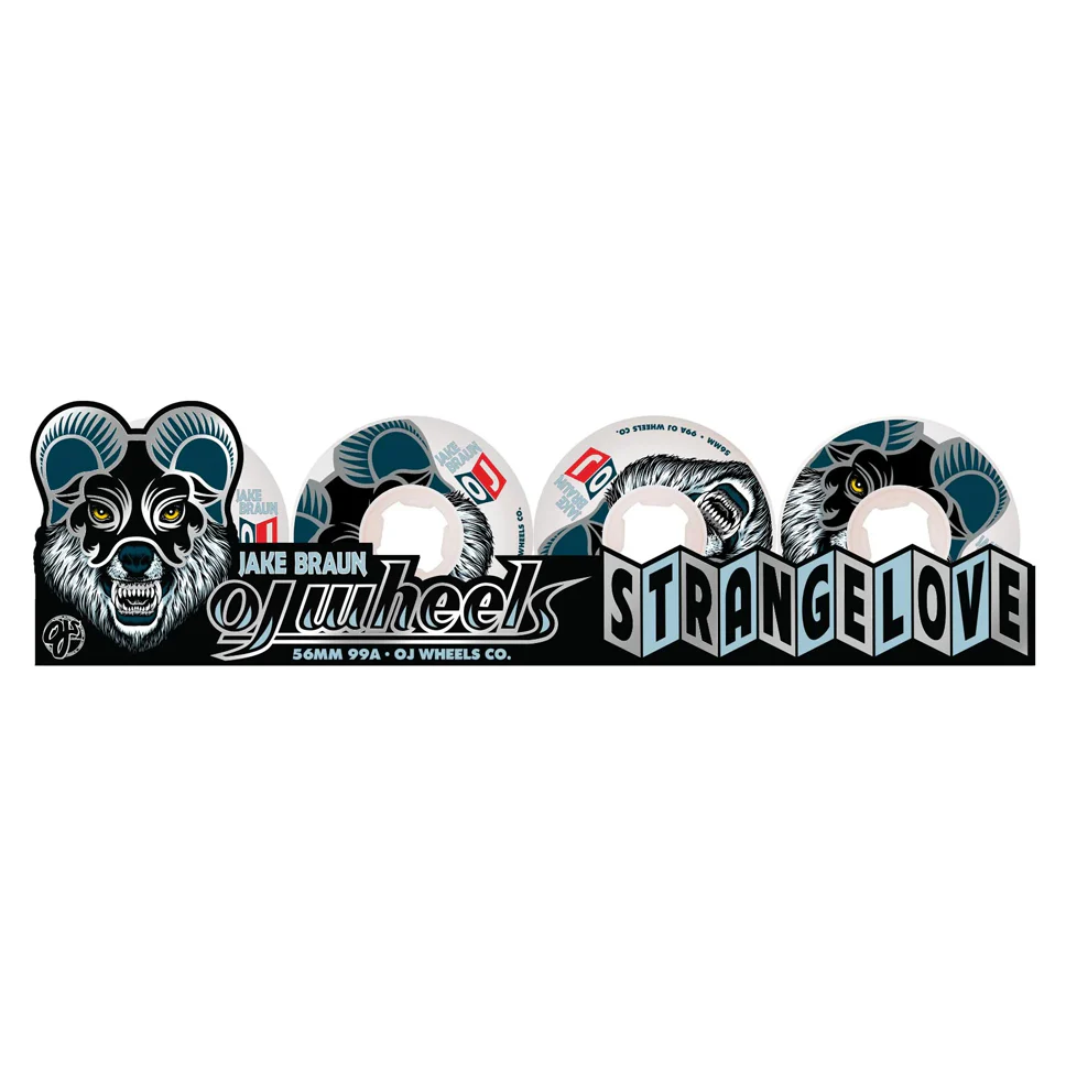 OJ 3 Jake Braun Wolf Elite Hardline 99a Wheels - Image 3