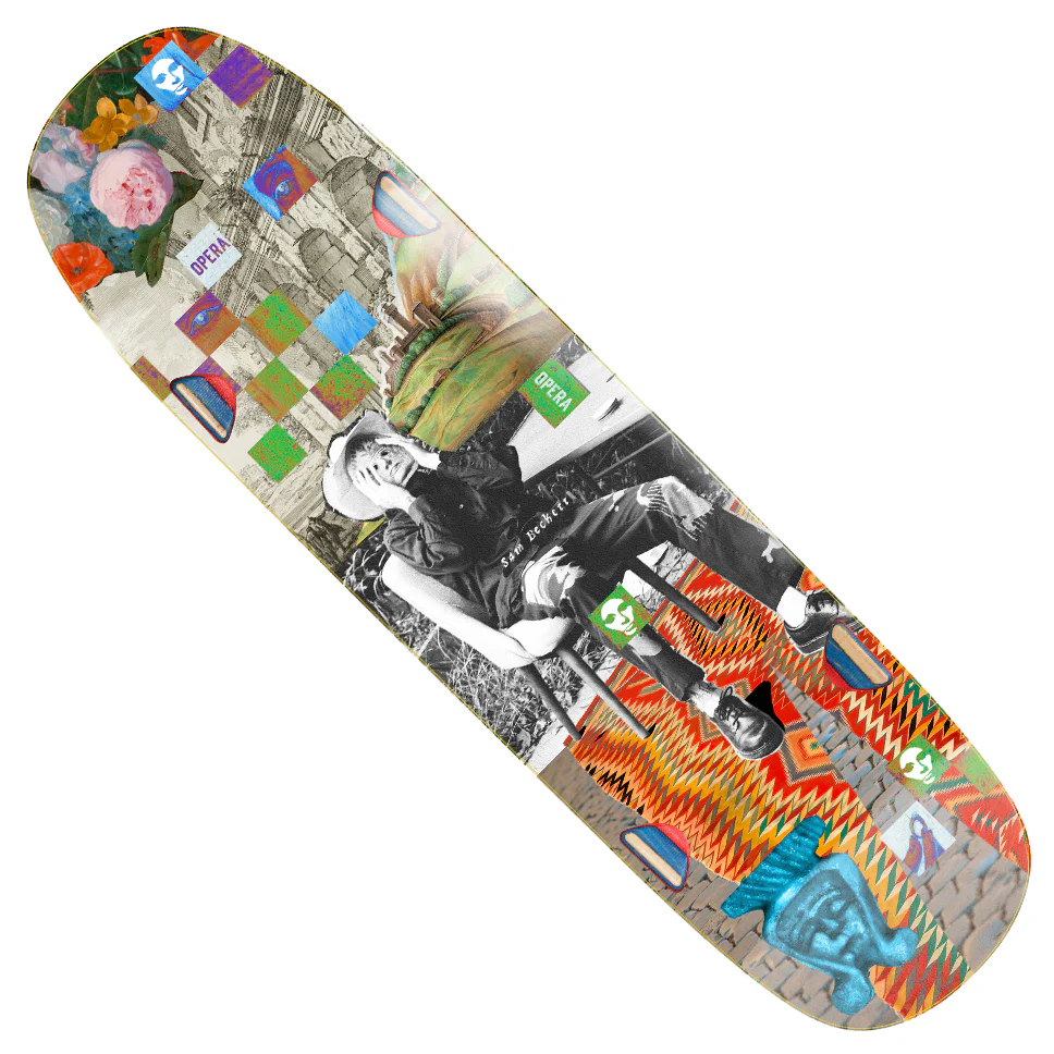 Opera Sam Beckett Collage EX7 Shaped Wheel Wells Deck