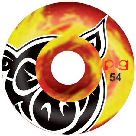 Pig Pig Head Swirl Wheels - Image 4