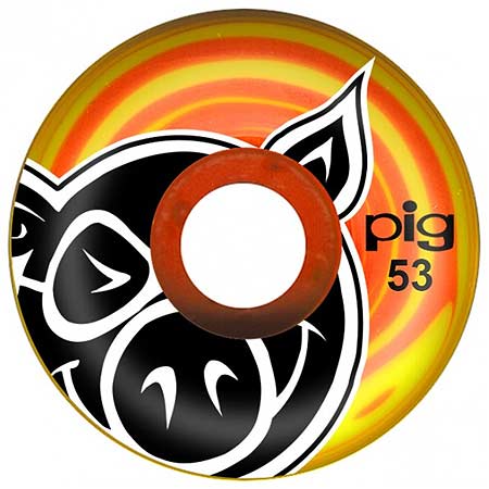 Pig Pig Head Swirl Wheels - Image 7