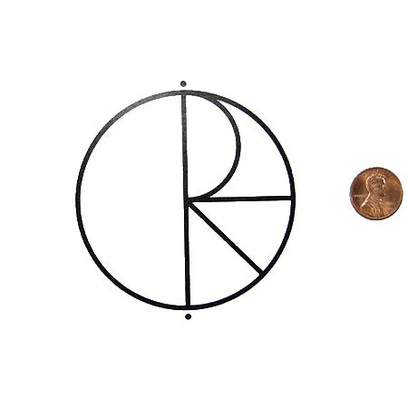 Polar Skateboards Circle Sticker - Image 3