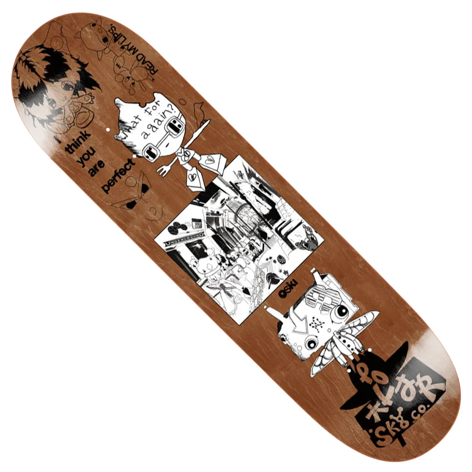 Polar Skateboards Oski I Think You Are Perfect Deck