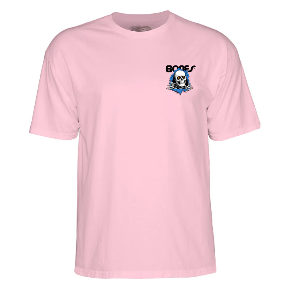 Powell Peralta Ripper Light Pink T Shirt - Image 2