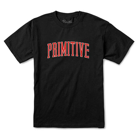 Primitive Skateboarding Collegiate Arch Outline T Shirt