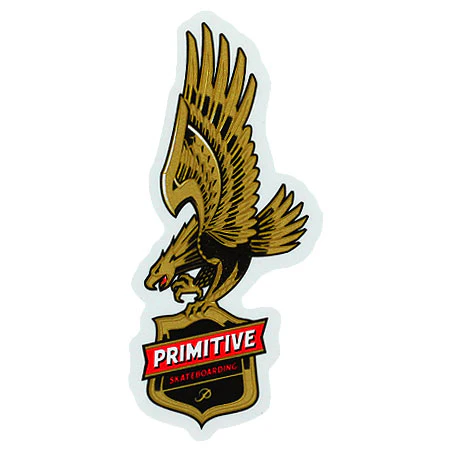 Primitive Skateboarding Eagle Sticker