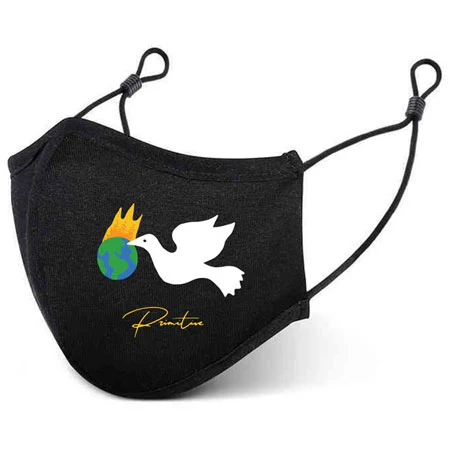 Primitive Skateboarding Healer Face Mask - Image 2