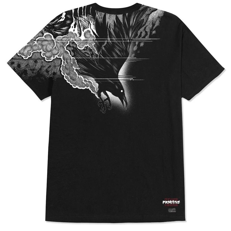 Primitive Skateboarding Naruto Clones Big Print T Shirt - Image 2