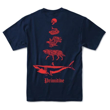 Primitive Skateboarding Predators T Shirt - Image 2