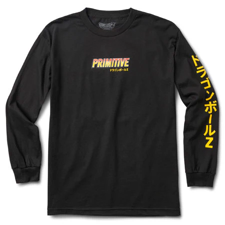 Primitive Skateboarding Primitive Skate x Dragon Ball Z Super Saiyan Goku Long Sleeve T-Shirt - Image 2