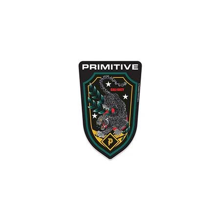 Primitive Skateboarding Primitive x Black Jaguar Sticker