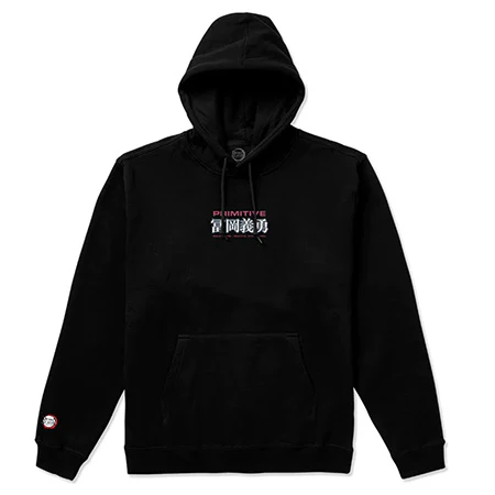 Primitive Skateboarding Primitive x Demon Slayer Giyu Tomioka Pullover Hooded Sweatshirt - Image 2