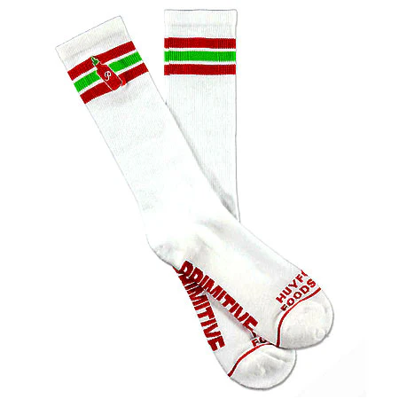 Primitive Skateboarding Primitive X Huy Fong Ringer Crew Socks