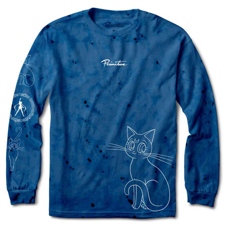 Primitive Skateboarding Primitive x Sailor Moon Washed Long Sleeve T Shirt - Image 2