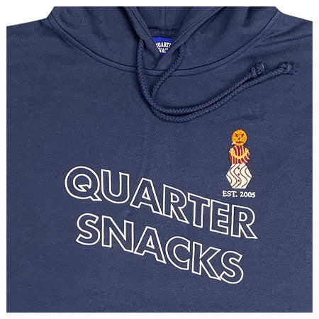 Quartersnacks Embroidered Snackman Hooded Sweatshirt - Image 3