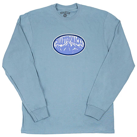 Quartersnacks Mountain Long Sleeve T Shirt