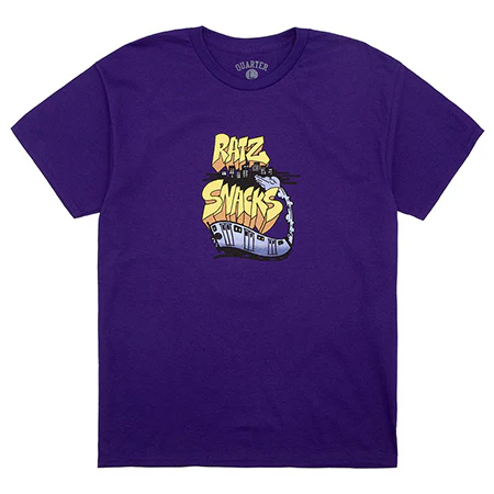 Quartersnacks Rat Ratz Train T Shirt