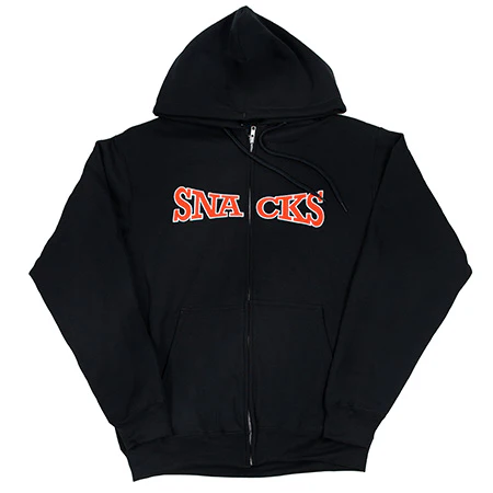 Quartersnacks Snacks Full Zip Hooded Sweatshirt