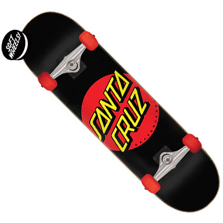 Santa Cruz Classic Dot Complete Skateboard - Image 6