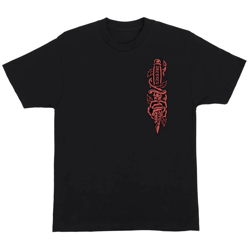 Santa Cruz Dressen Rose Dagger Opus T Shirt - Image 2