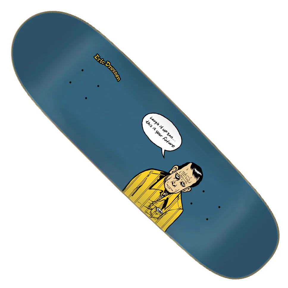 Santa Cruz Eric Dressen Laugh It Up Shaped Deck