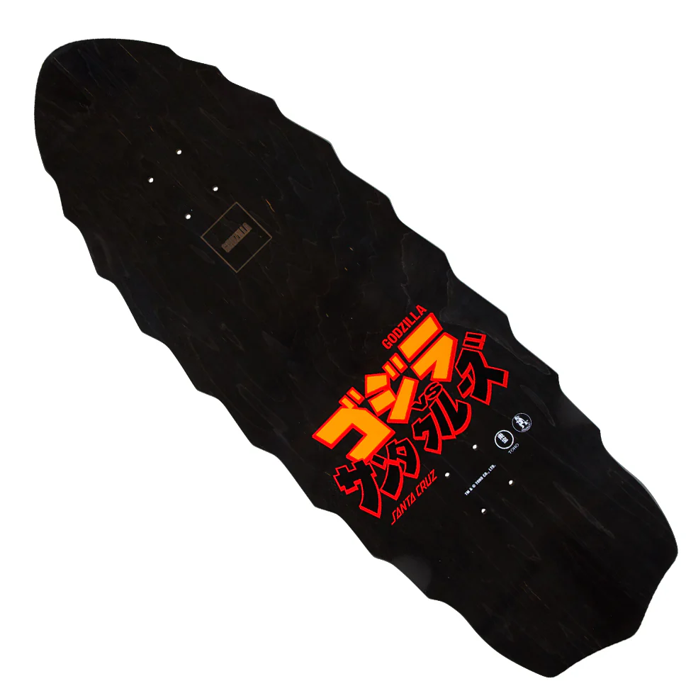 Santa Cruz Godzilla Destroyer Shaped Deck - Image 2