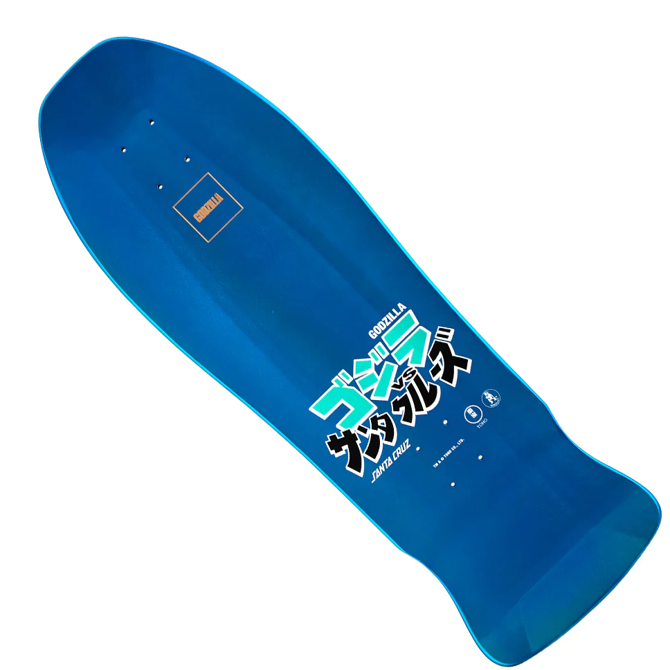 Santa Cruz Godzilla Kaiju Roskopp Shaped Deck - Image 2