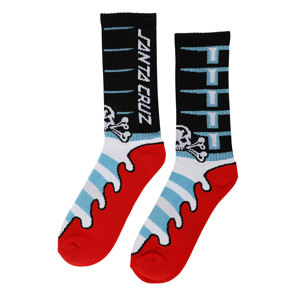 Santa Cruz Meek Slasher Sword Crew Socks