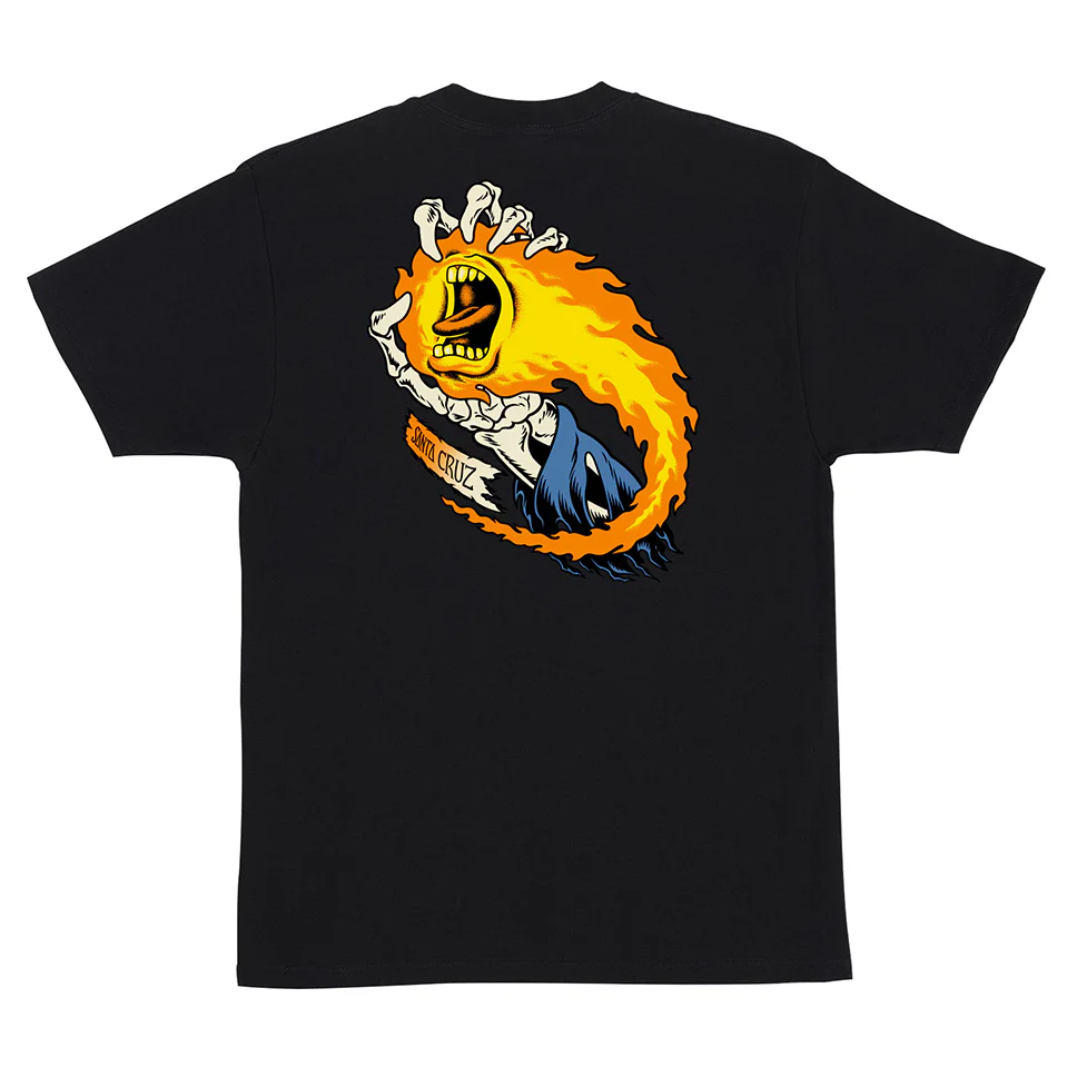 Santa Cruz O'Brien Screaming Reaper T Shirt