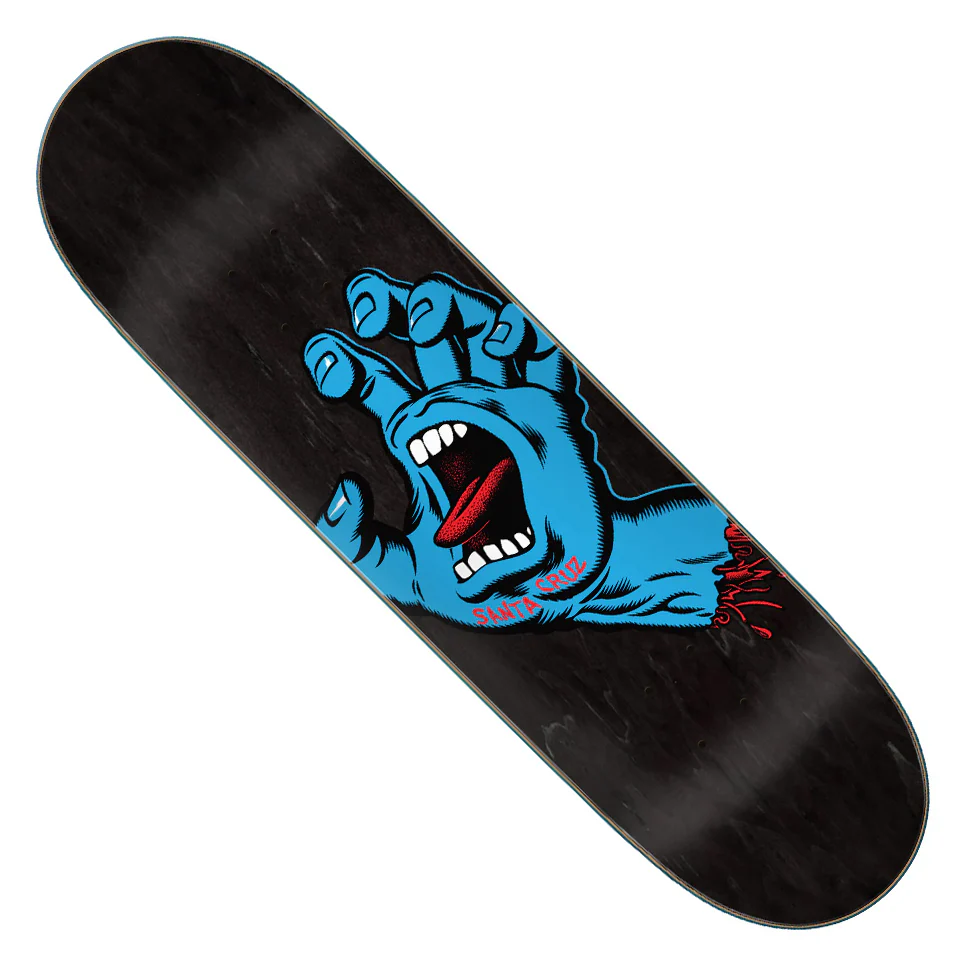 Santa Cruz Screaming Hand Black Deck