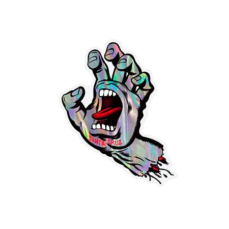 Santa Cruz Screaming Hand Decal - Image 3
