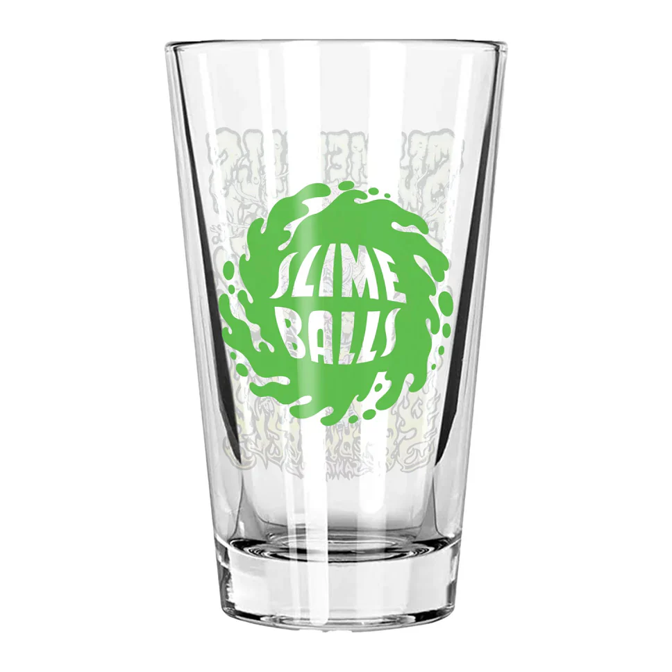 Santa Cruz Slime Balls Dirty Donny Pint Glass - Image 2