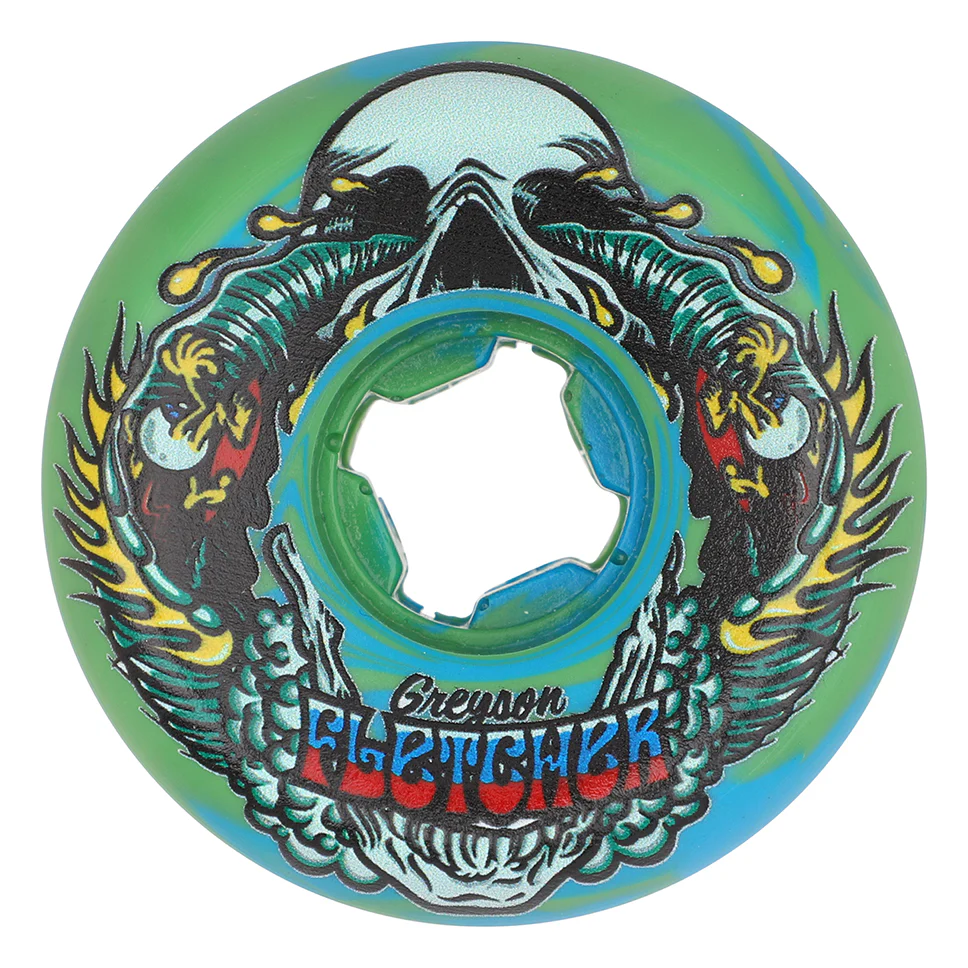 Santa Cruz Slime Balls Greyson Fletcher Guest Vomit Mini 99a Wheels