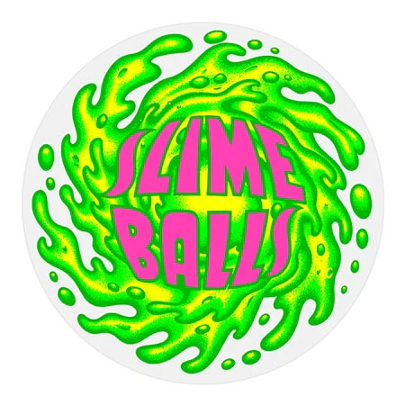 Santa Cruz Slime Logo Sticker